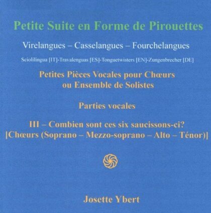 Partitions chant Vocal